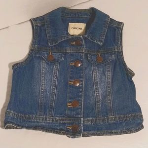 Cherokee Vest/Denim
